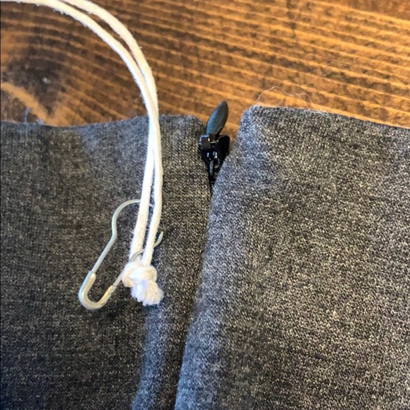 NWT!  Line & Dot black / charcoal grey skirt - Picture 5 of 5